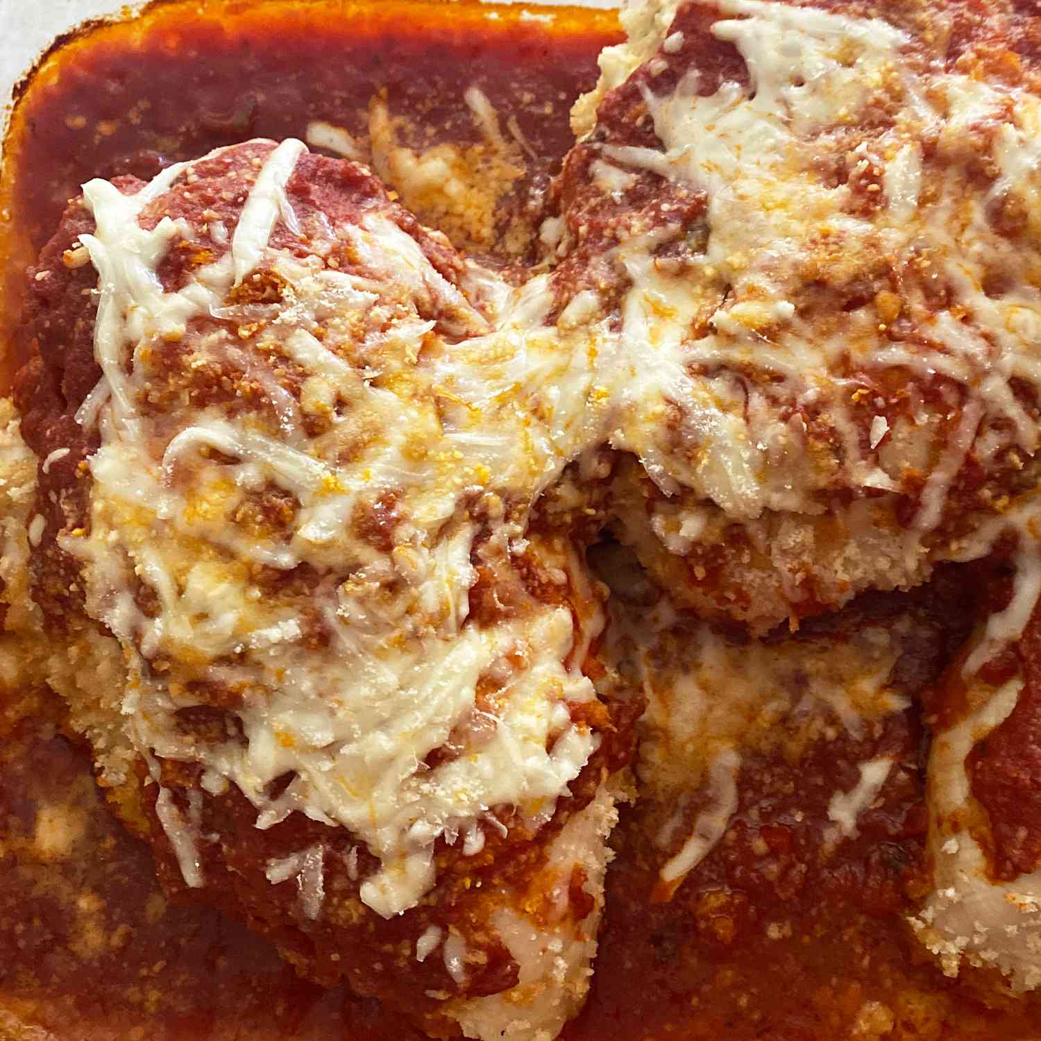 Crispy Chicken Parmigiana