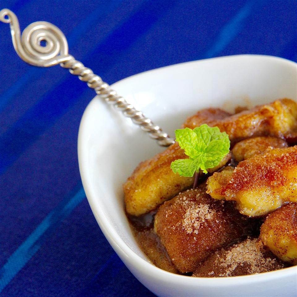 Crispy Cinnamon Sugar Bananas