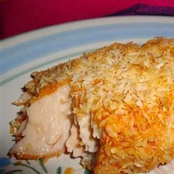 Crispy Coconut-Crusted Baked Salmon