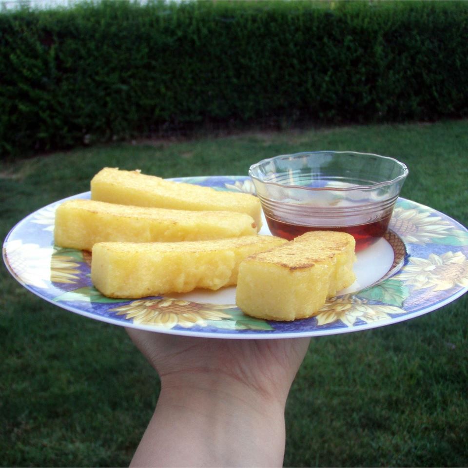 Crispy Cornmeal Breakfast Bites