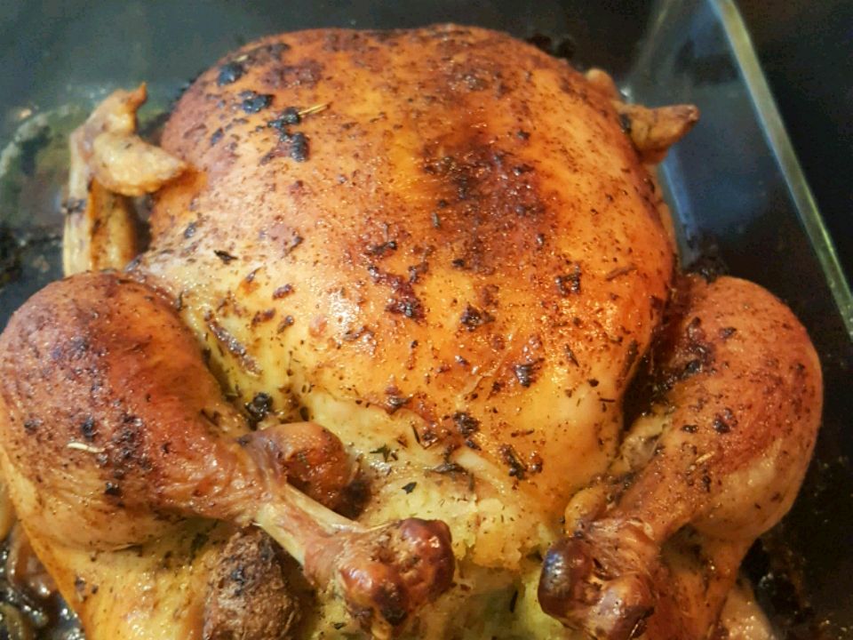 Crispy Dry Brined Chicken