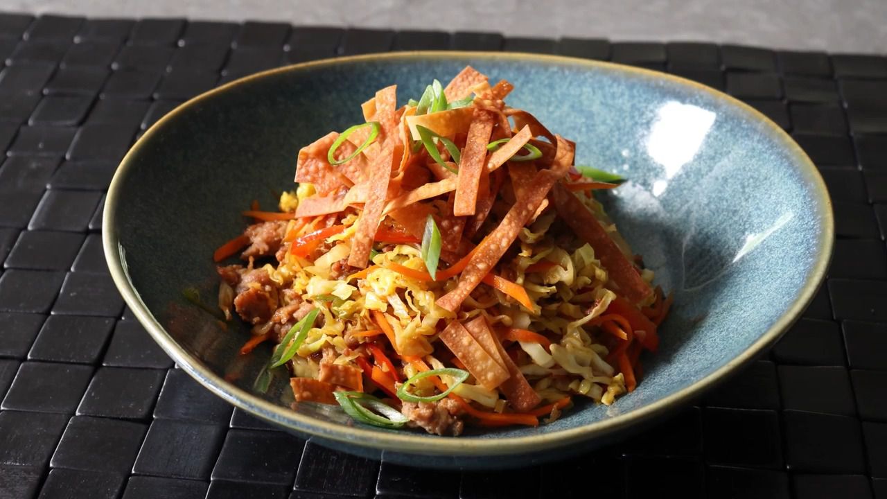 Crispy Egg Roll Bowl