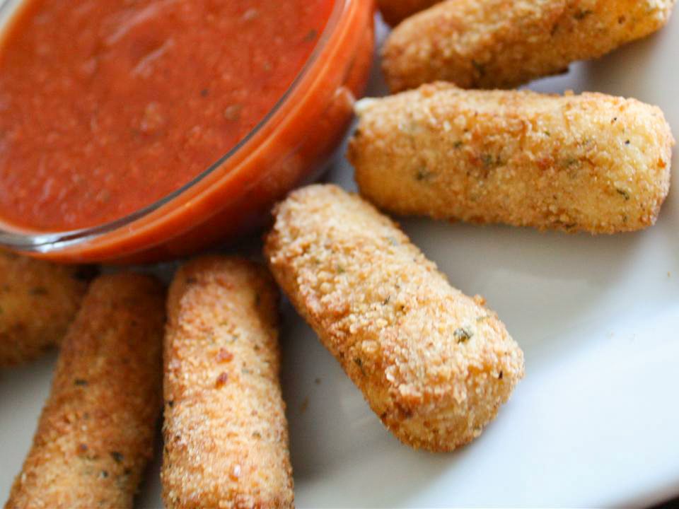 Crispy Fried Cheese Sticks