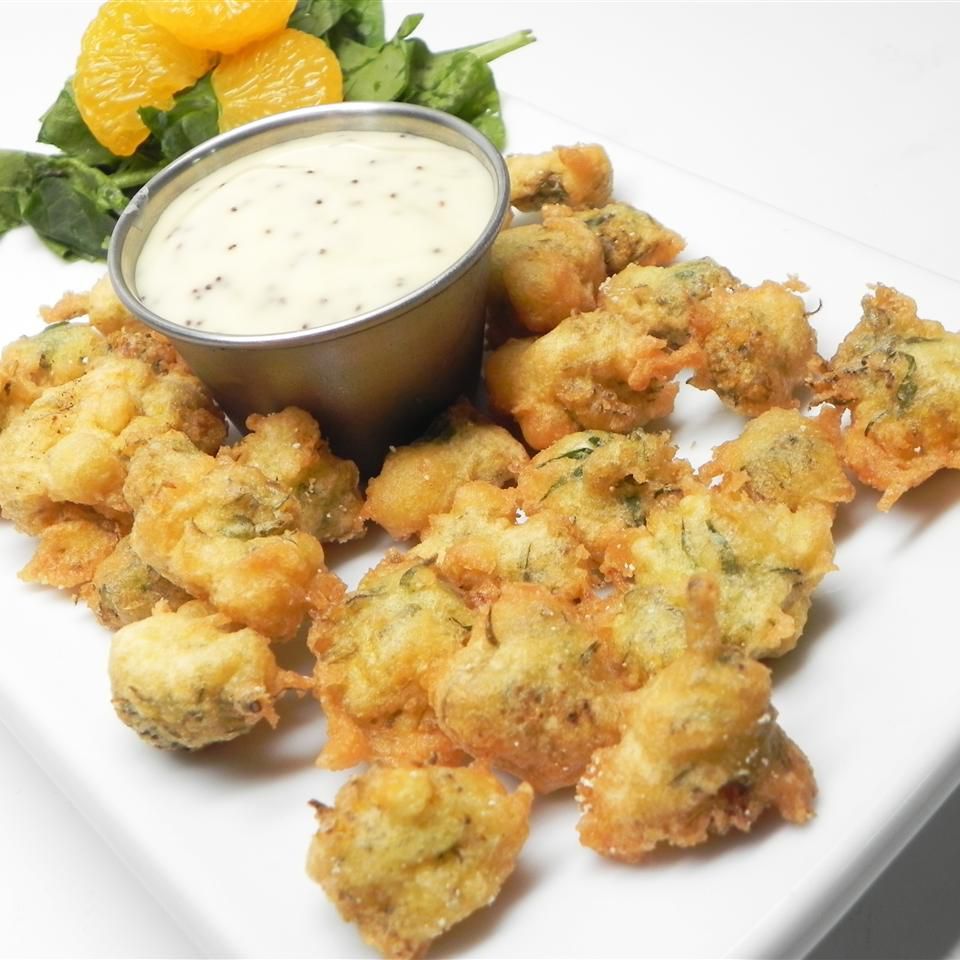 Crispy Fried Dandelions