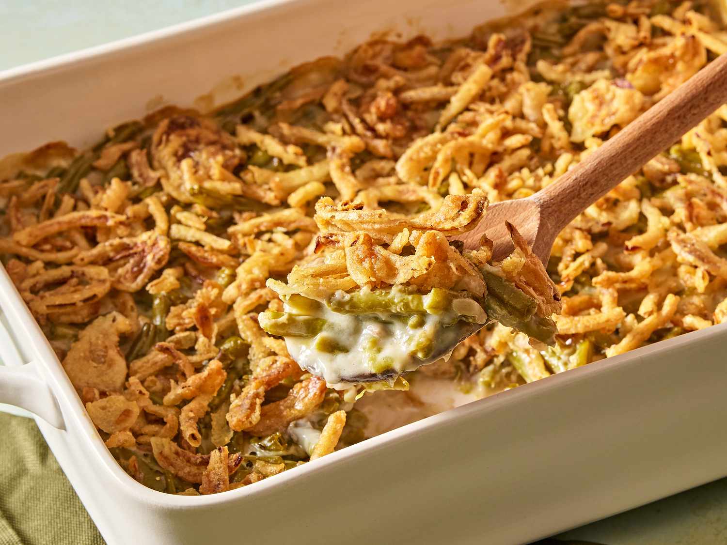 Crispy Green Bean Bake