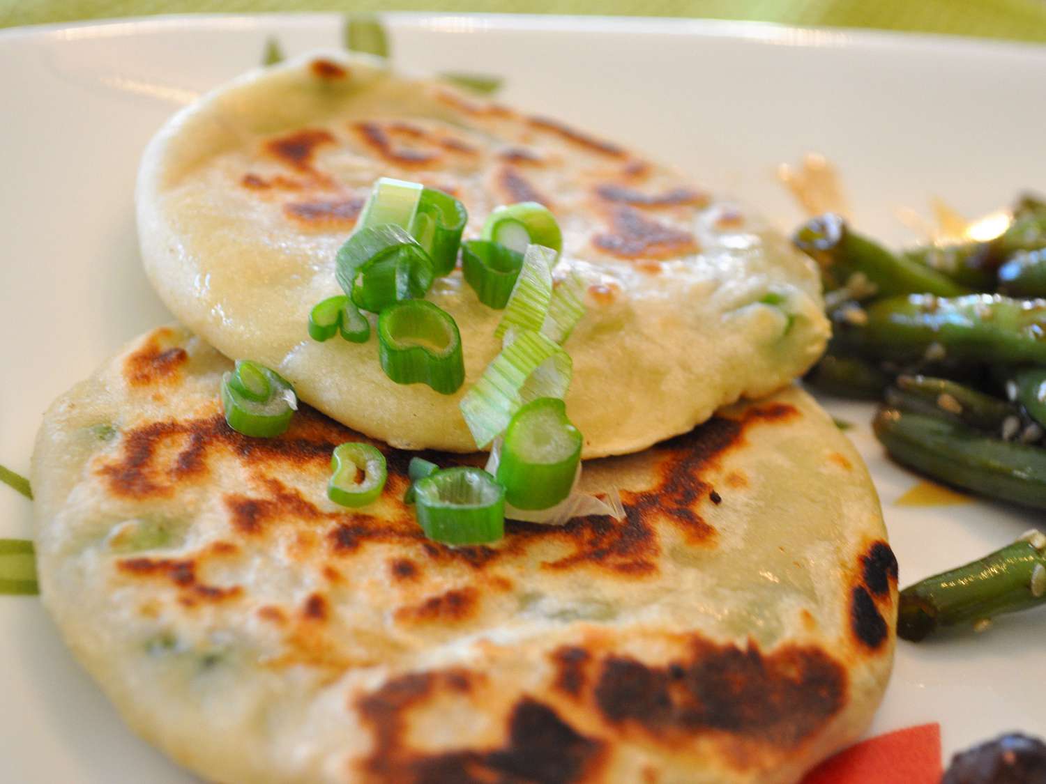 Crispy Green Onion Pancakes