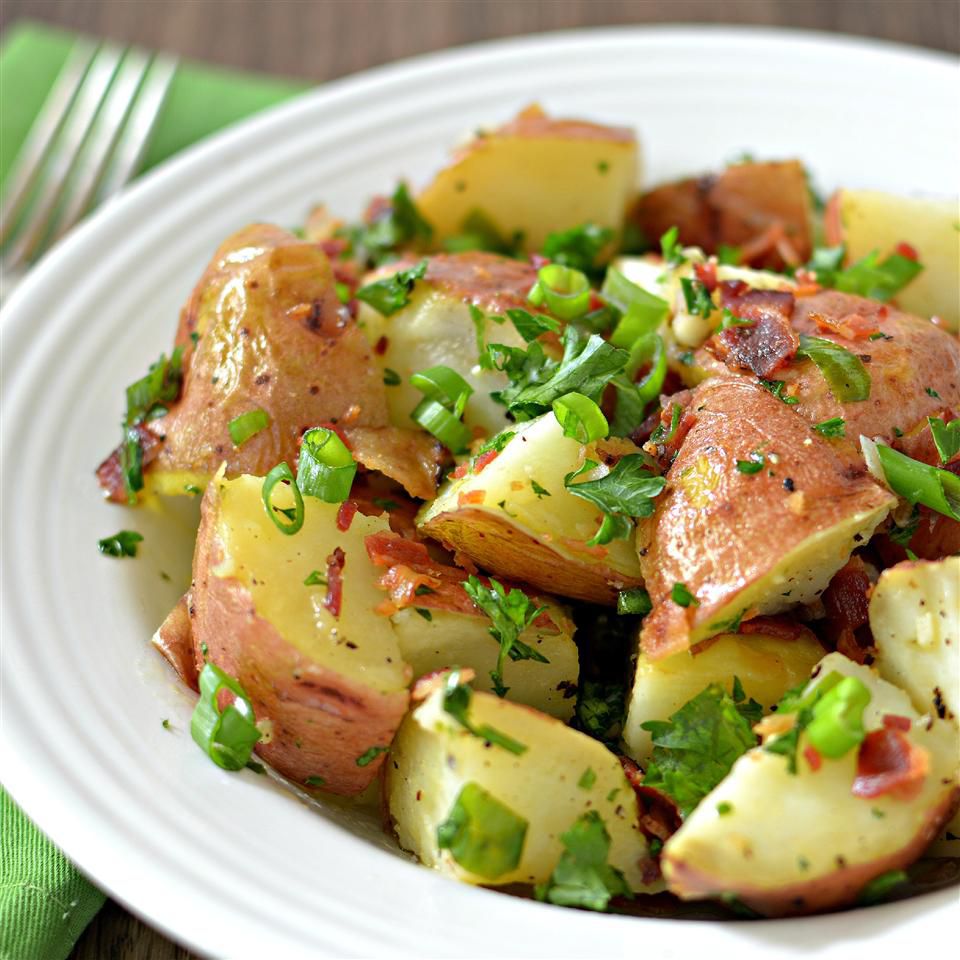 Crispy Grilled Potato Salad