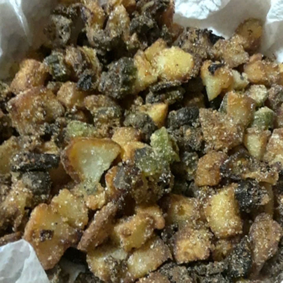Crispy Kingombo Potatoes