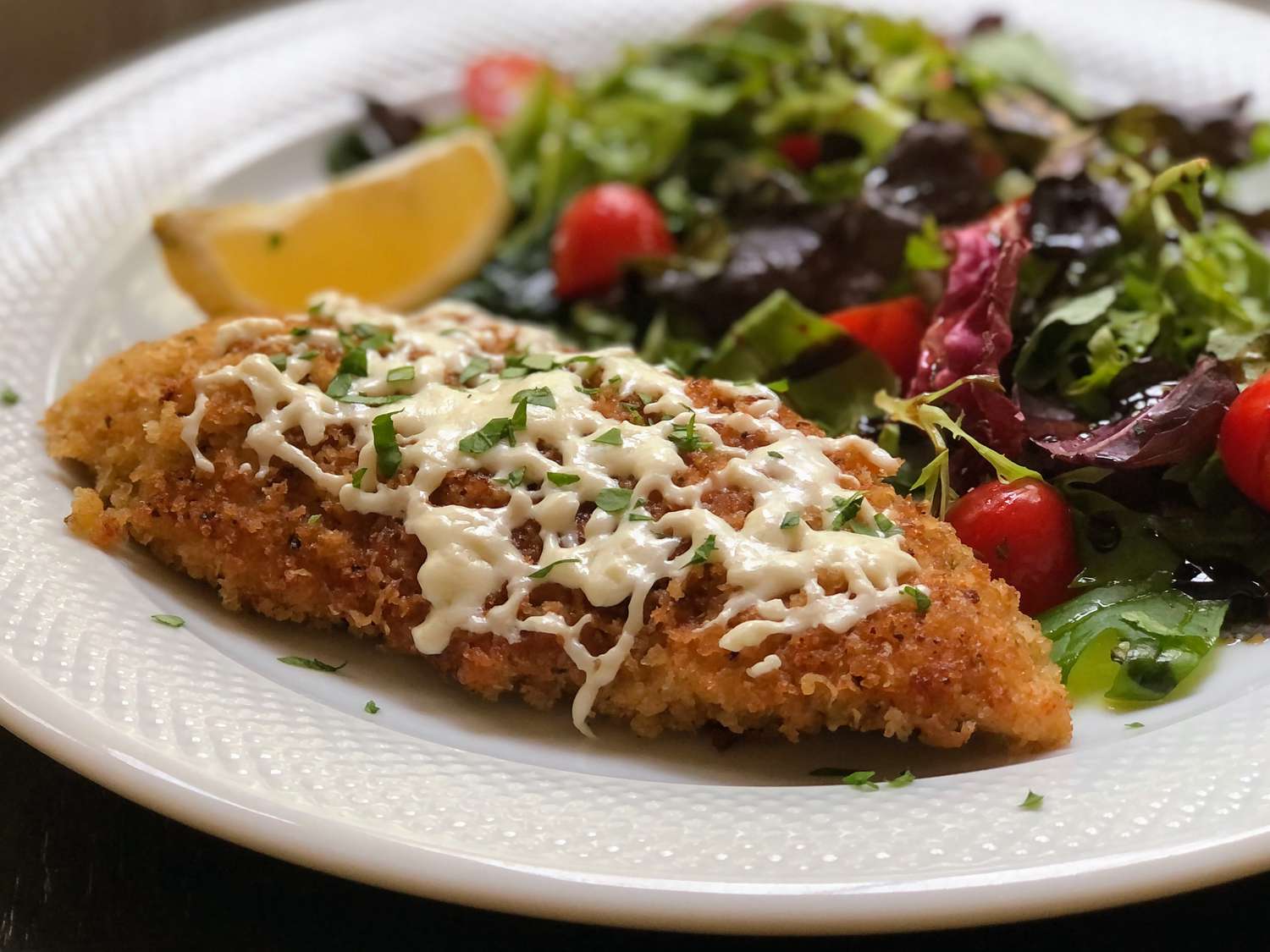 Crispy Lemon Chicken Romano