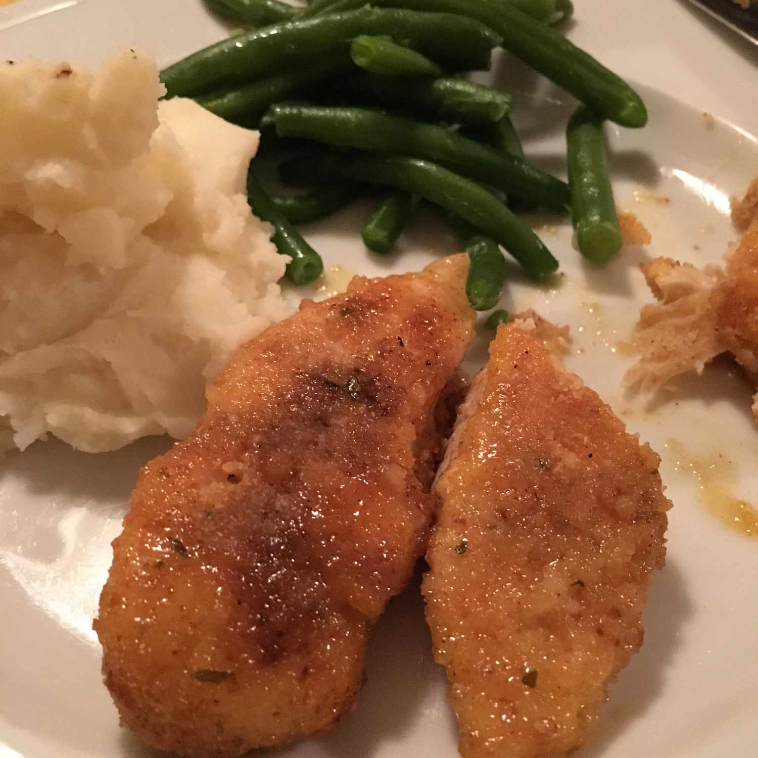 Crispy Lemon Curry Chicken Tenders