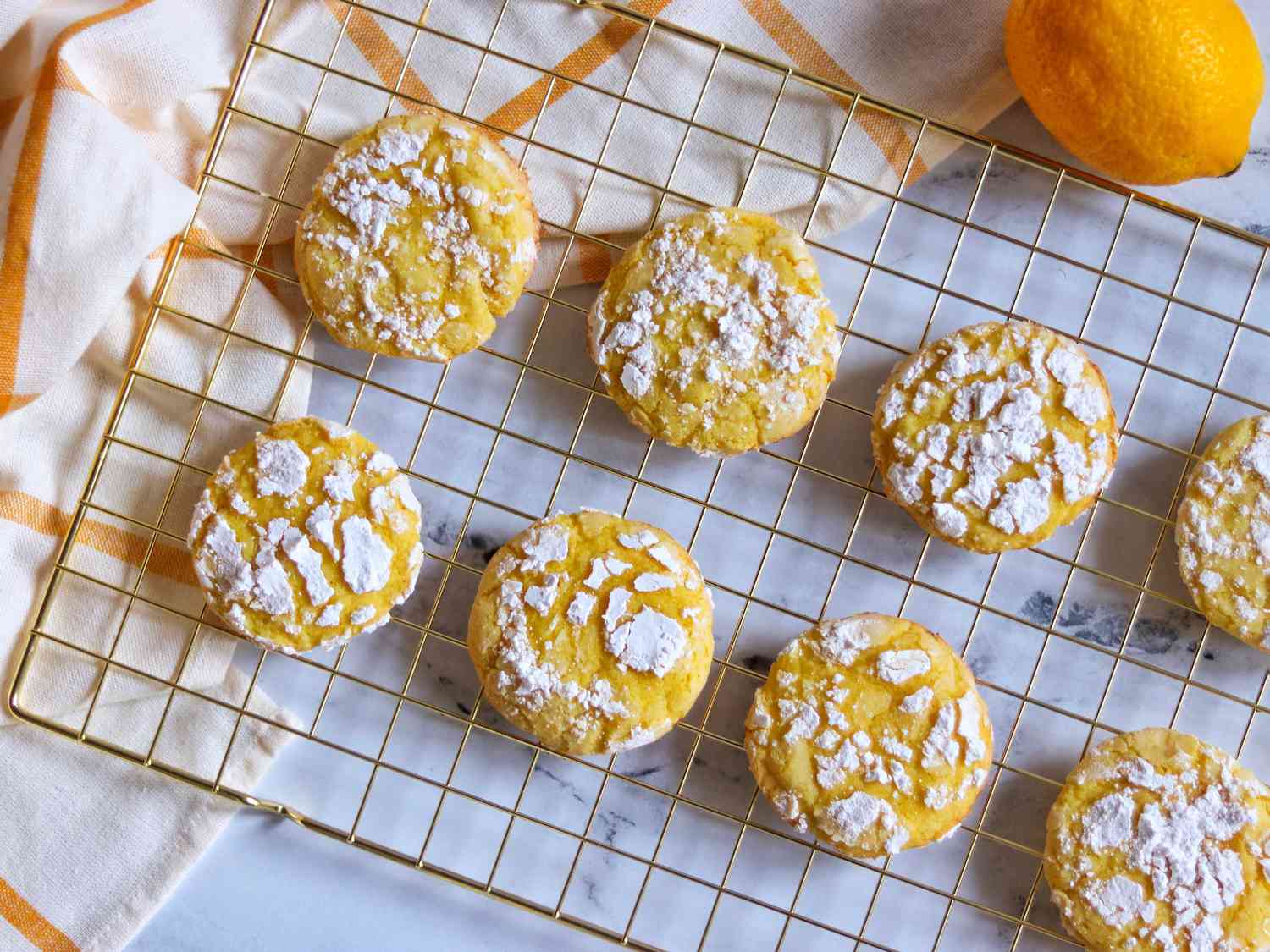 Crispy Lemon Sugar Cookies