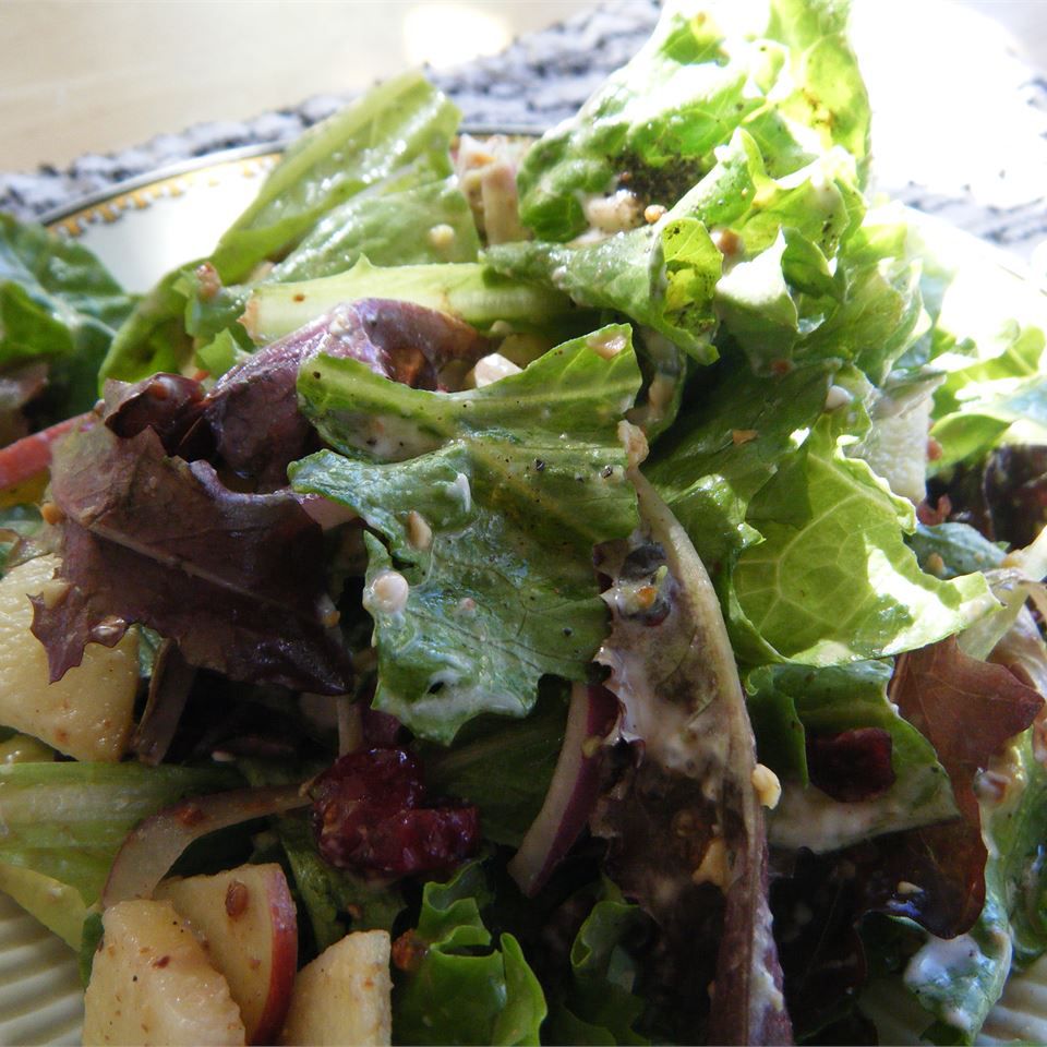 Crispy Lettuce and Almond Salad