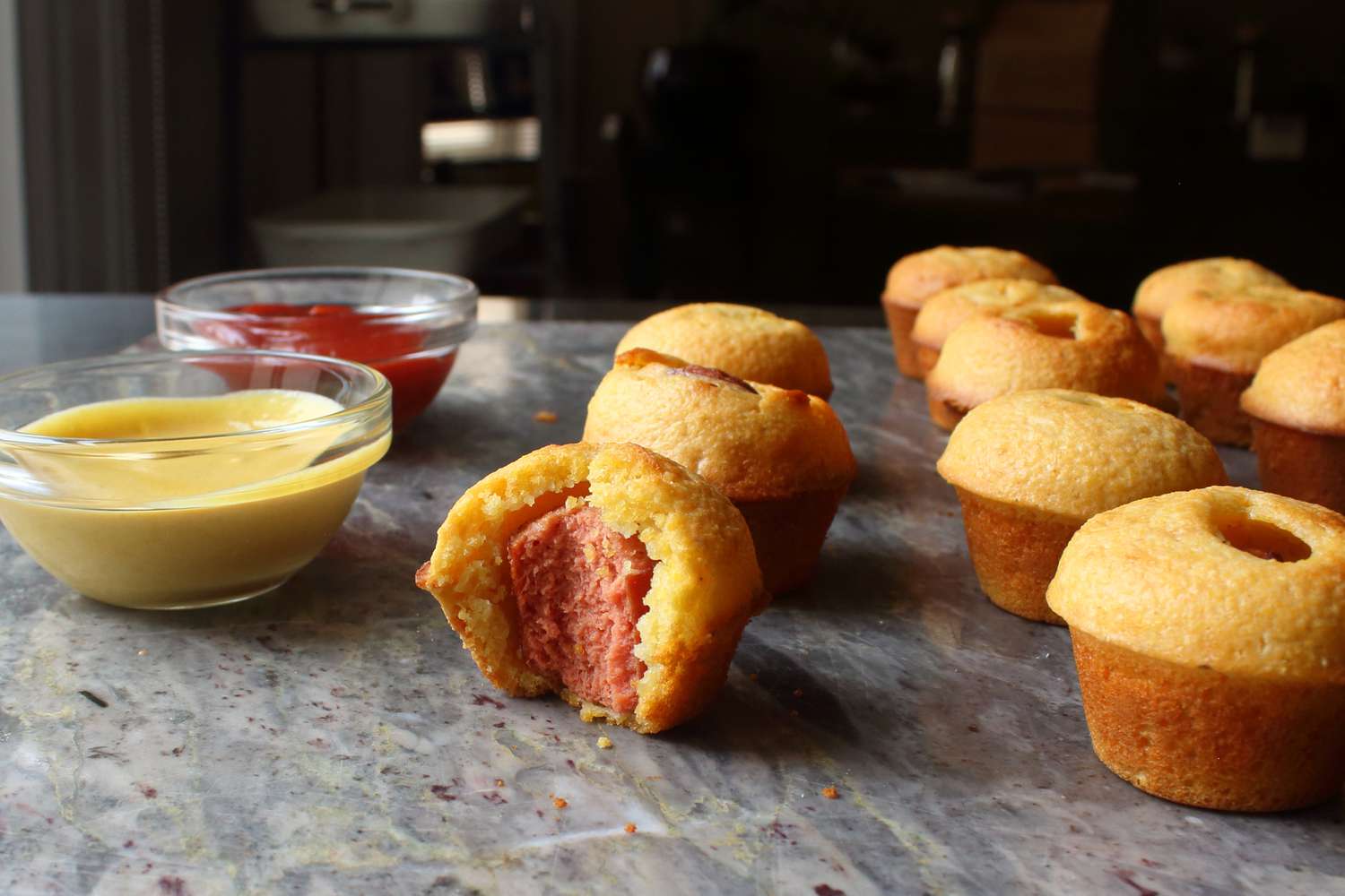 Crispy Mini Corn Dogs