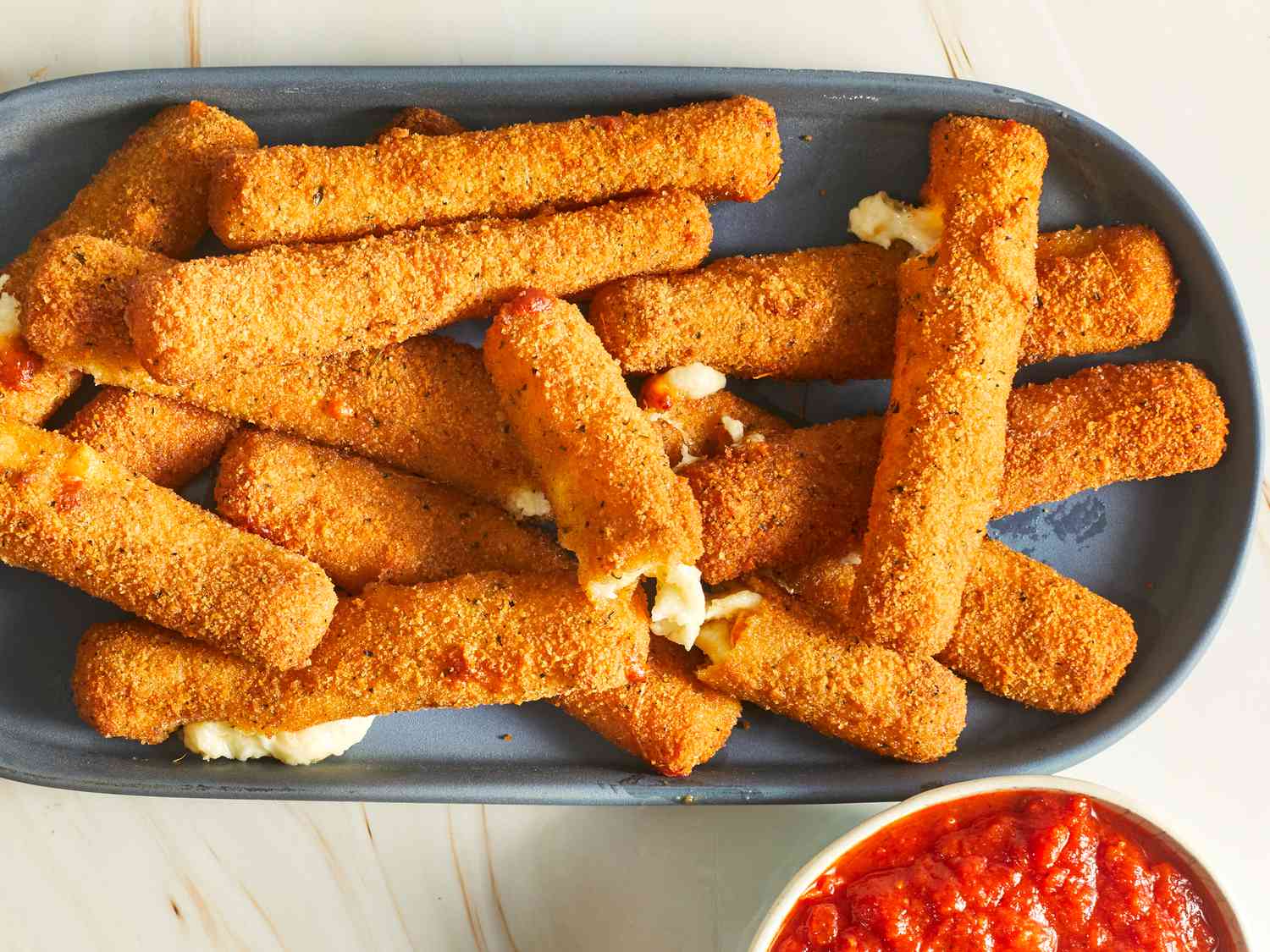 Crispy Mozzarella Sticks