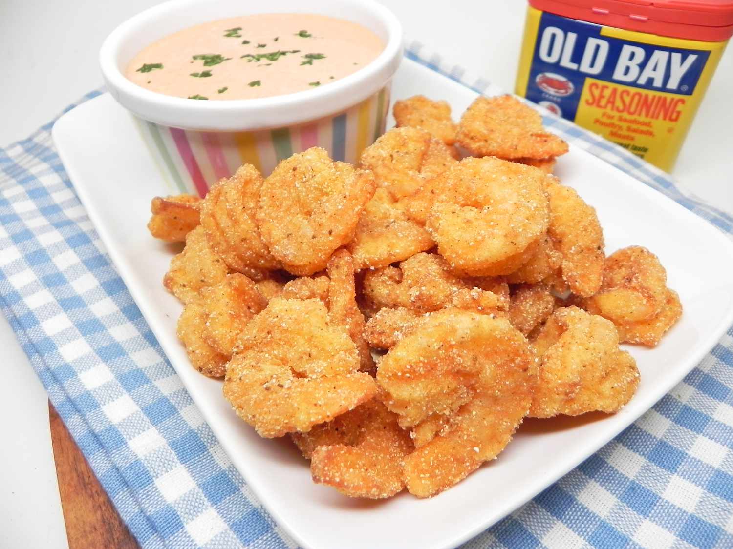 Crispy Old Bay Shrimp