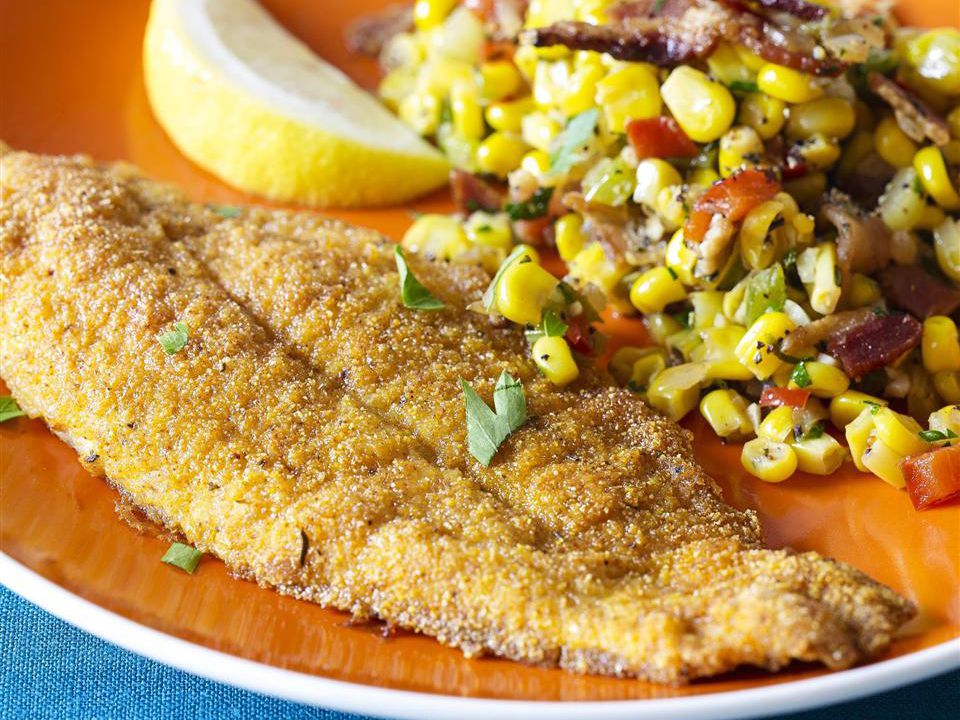 Crispy Oven-Fried Catfish
