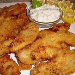 Crispy Panko Fried Razor Clams