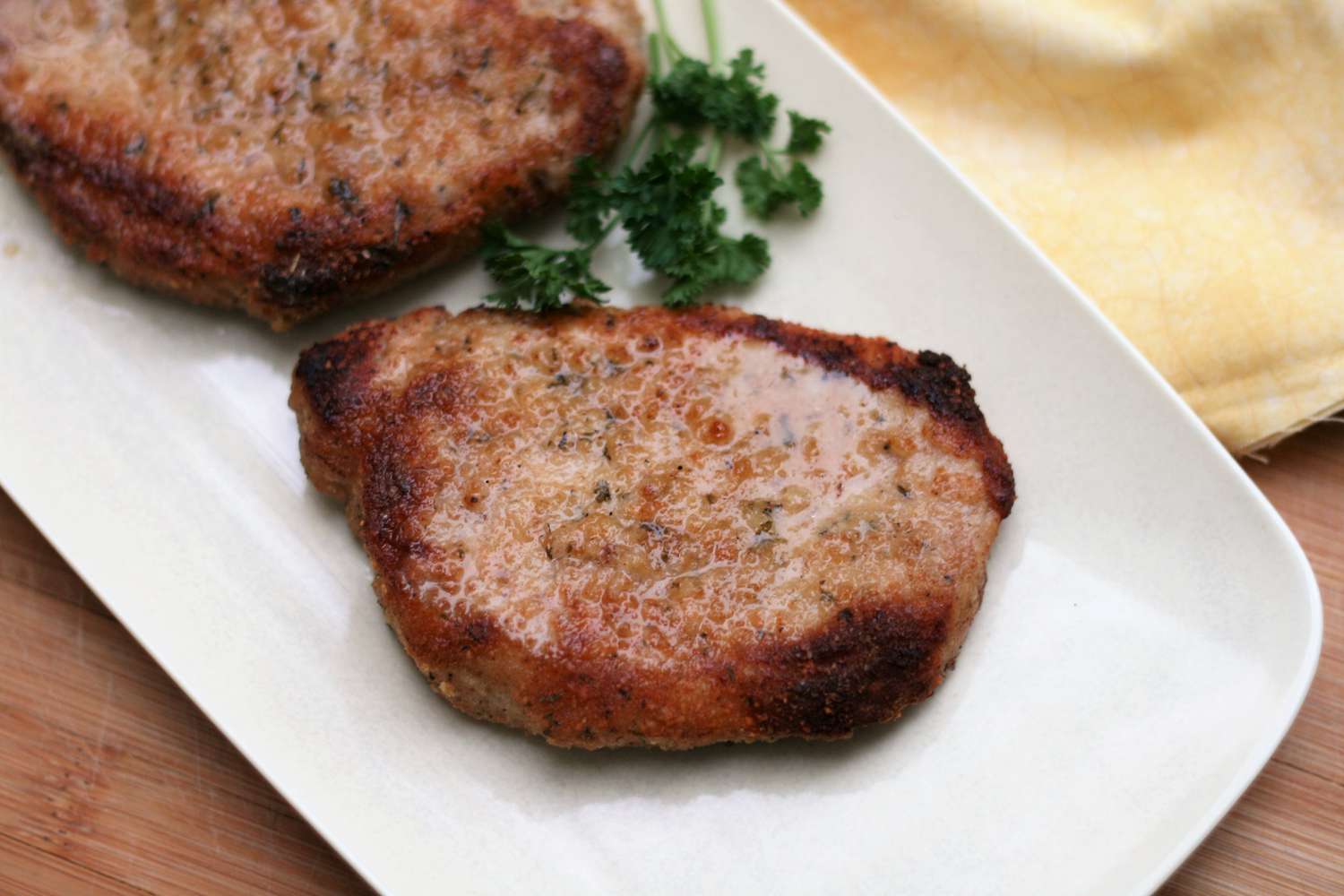 Crispy Parmesan Pork Chops