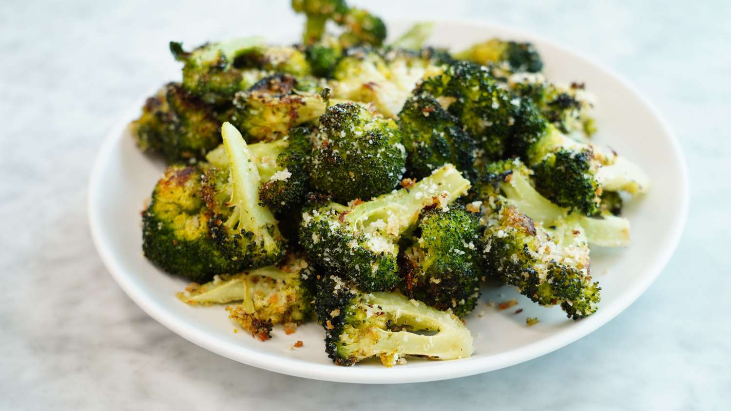 Crispy Parmesan Roasted Broccoli