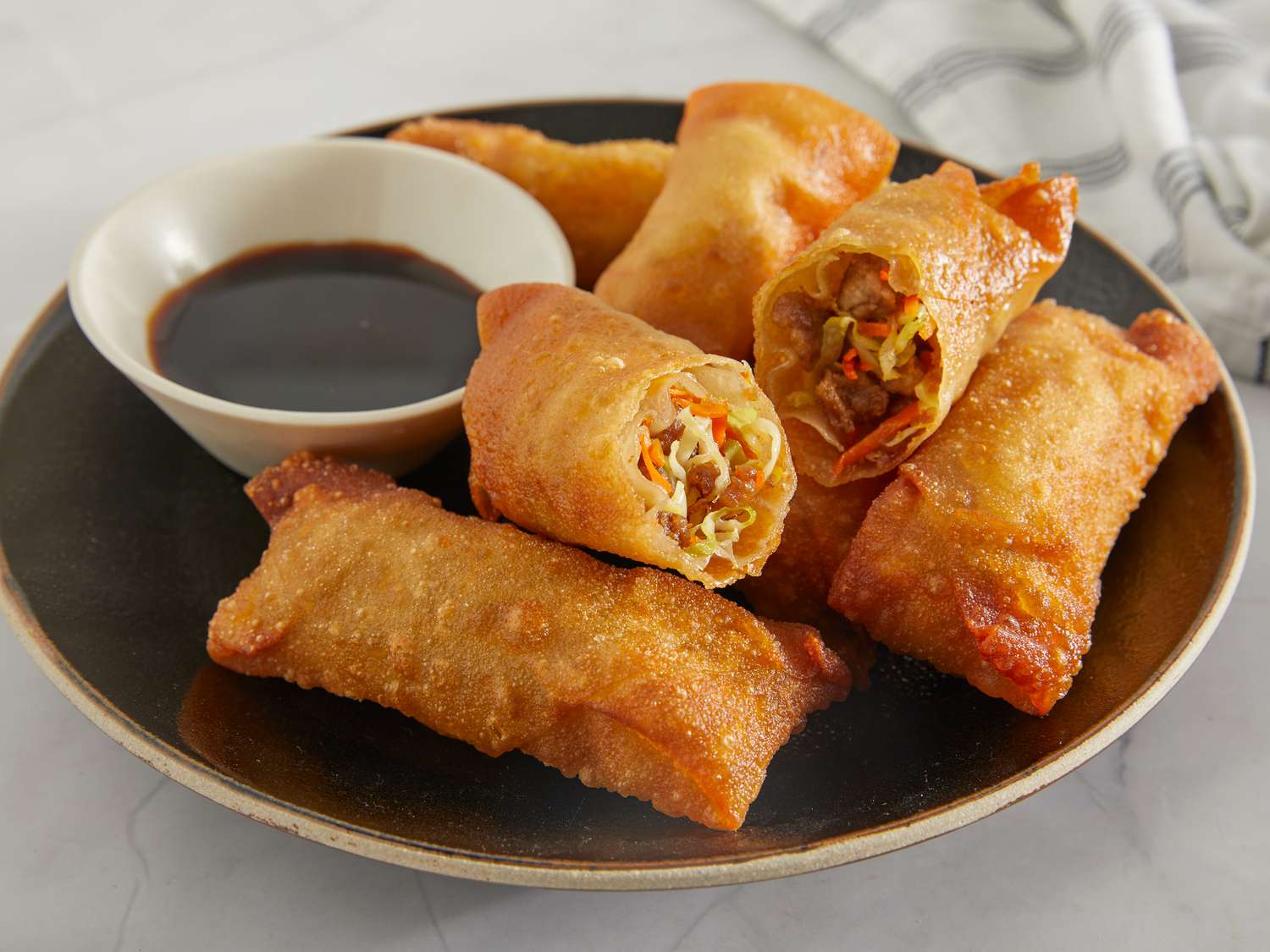 Crispy Pork Egg Rolls
