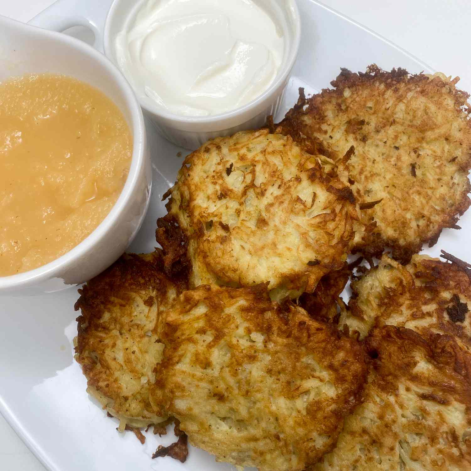 Crispy Potato Latkes for the Family