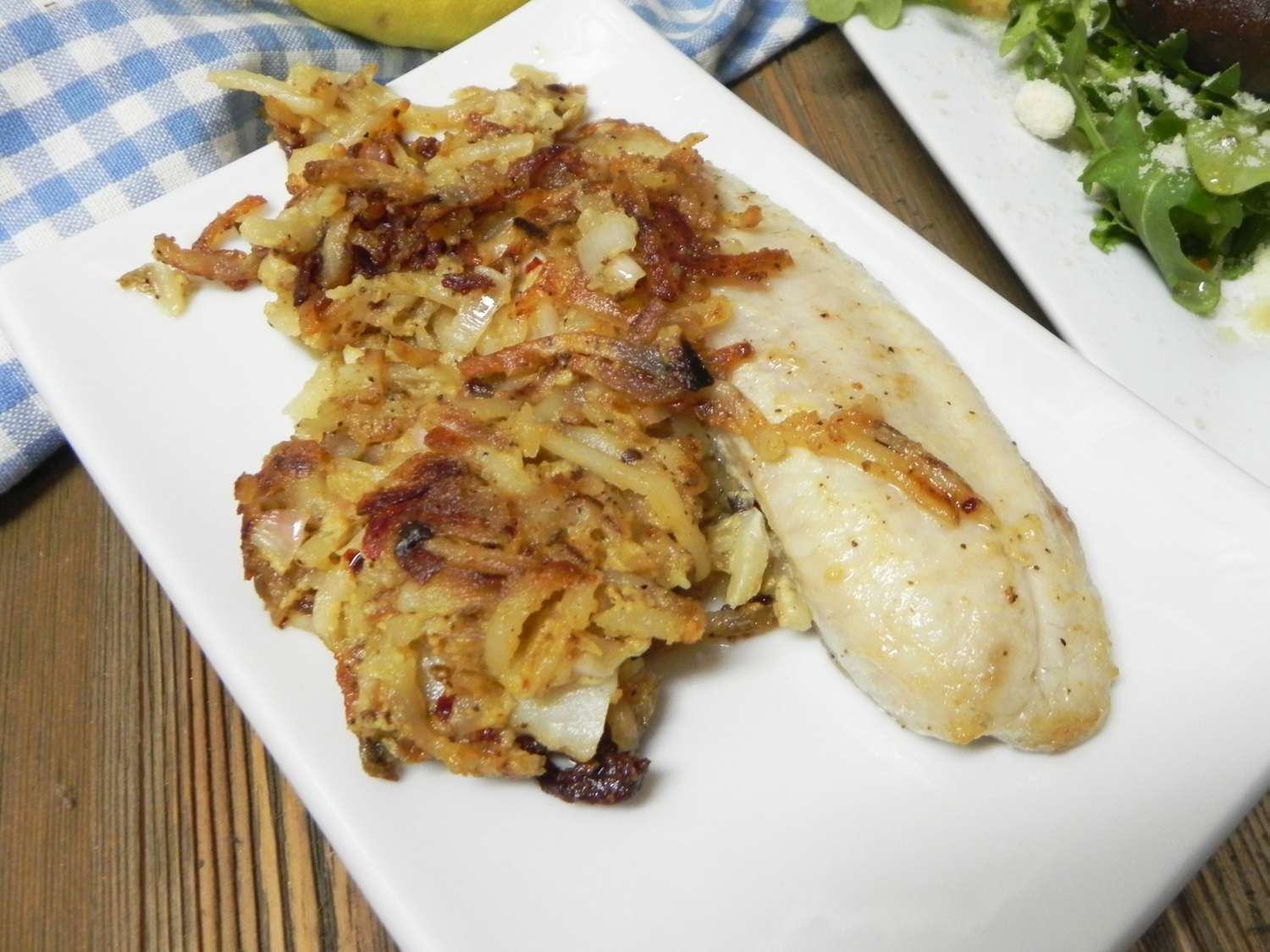 Crispy Potato Tilapia