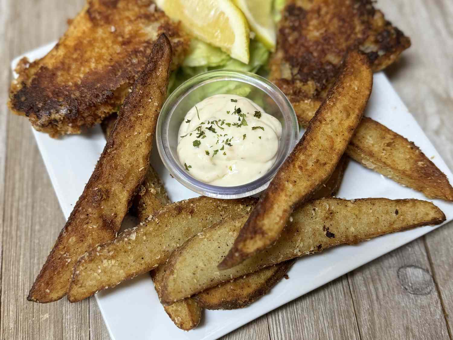 Crispy Potato Wedges