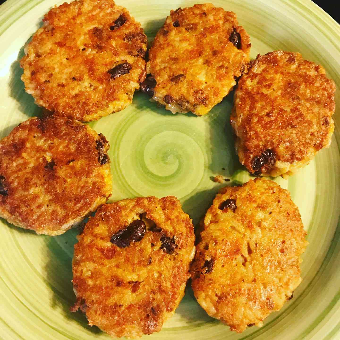 Crispy Rice Veggie Patties