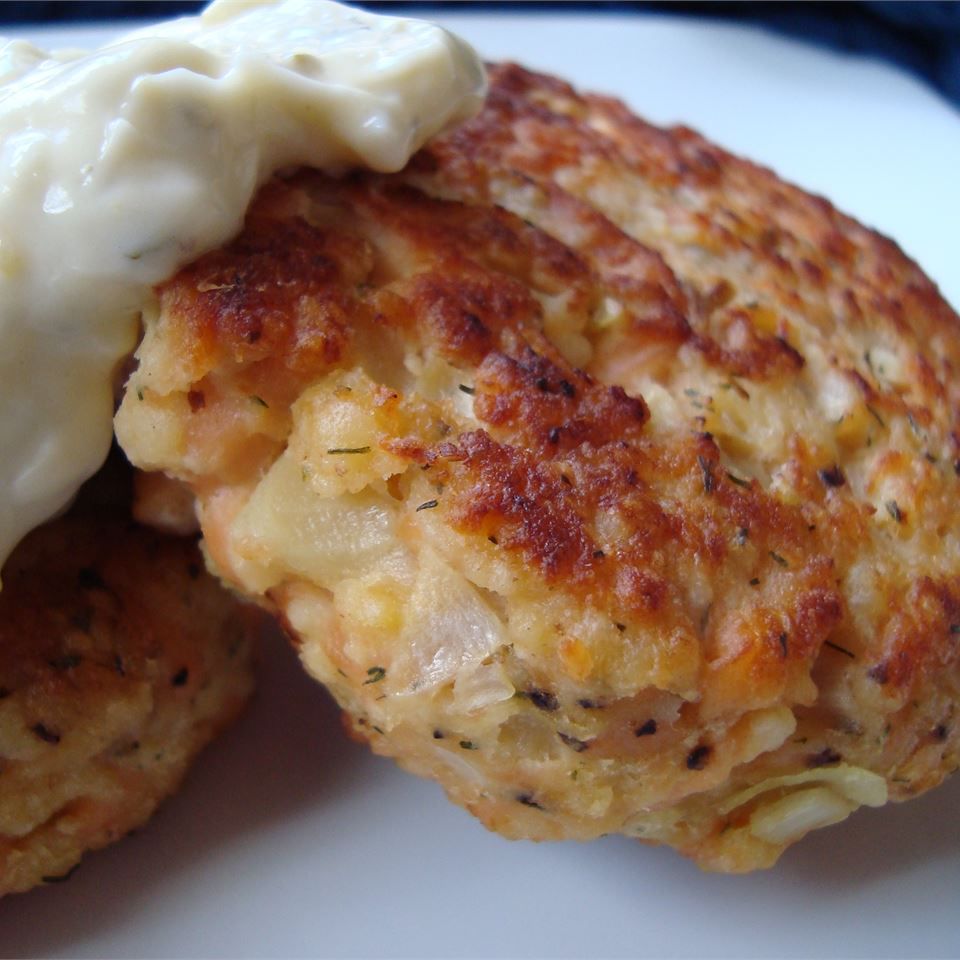 Crispy Salmon Potato Patties
