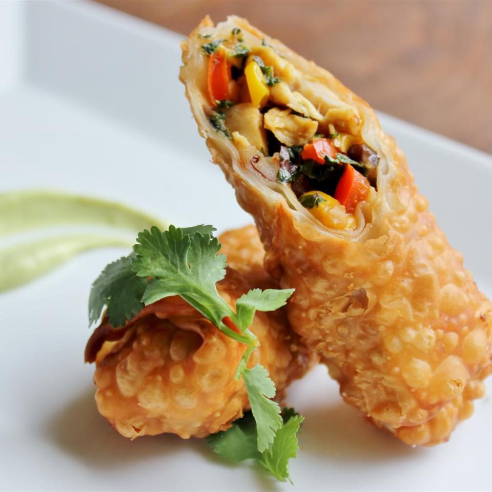 Crispy Southwest Egg Rolls