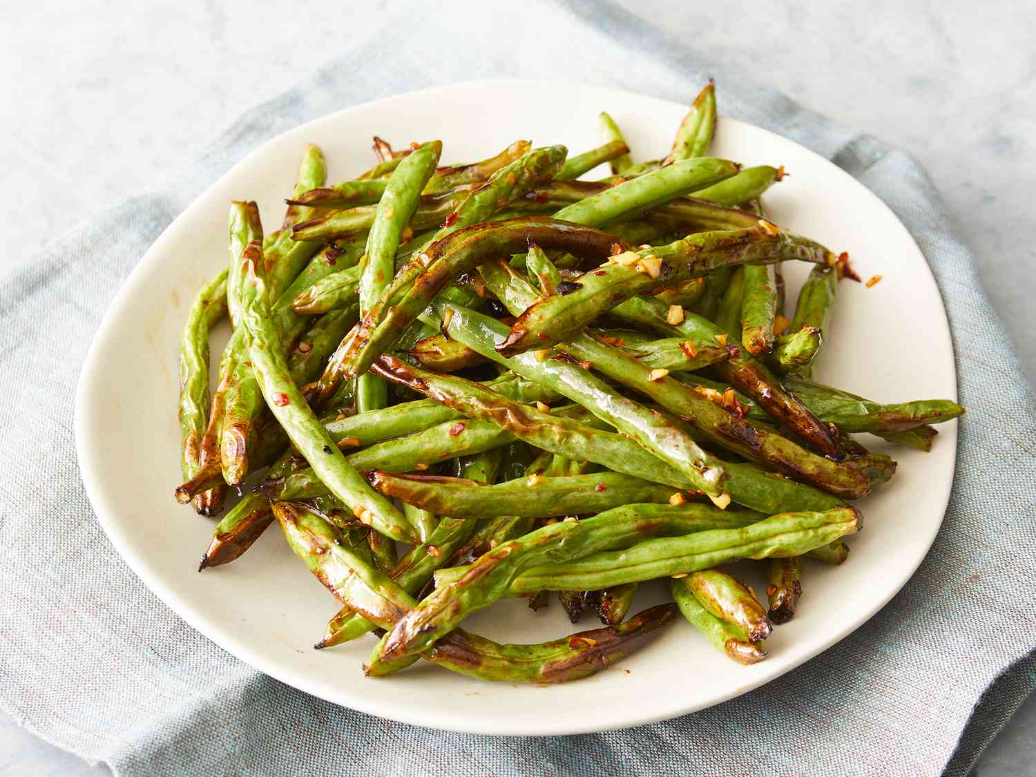 Crispy Spicy Green Beans