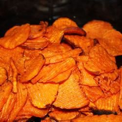 Crispy Sweet Potato Crisps