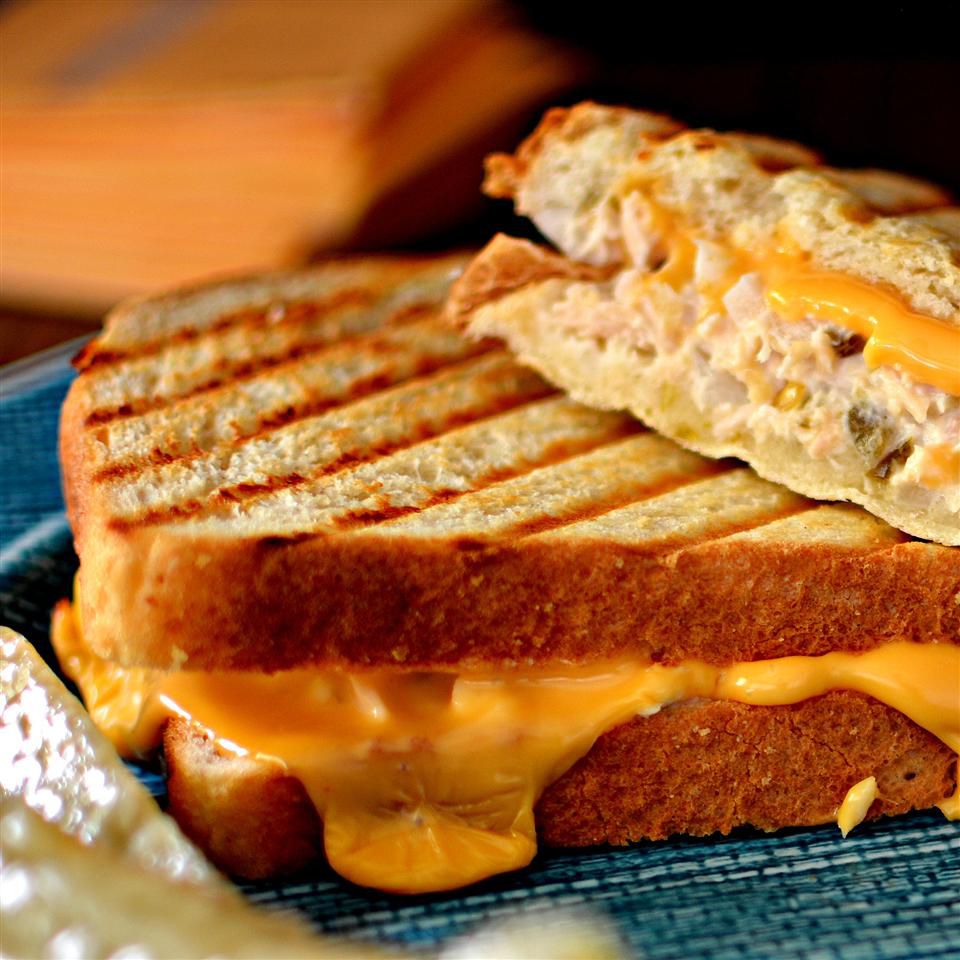 Crispy Tuna Melt Panini