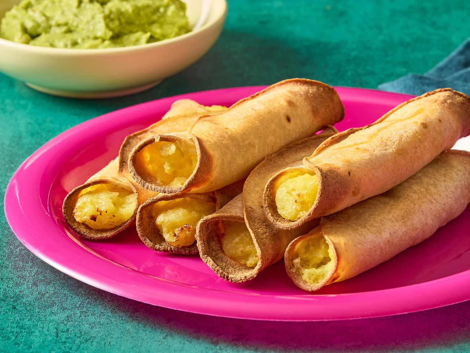 Crispy Vegan Air Fryer Taquitos