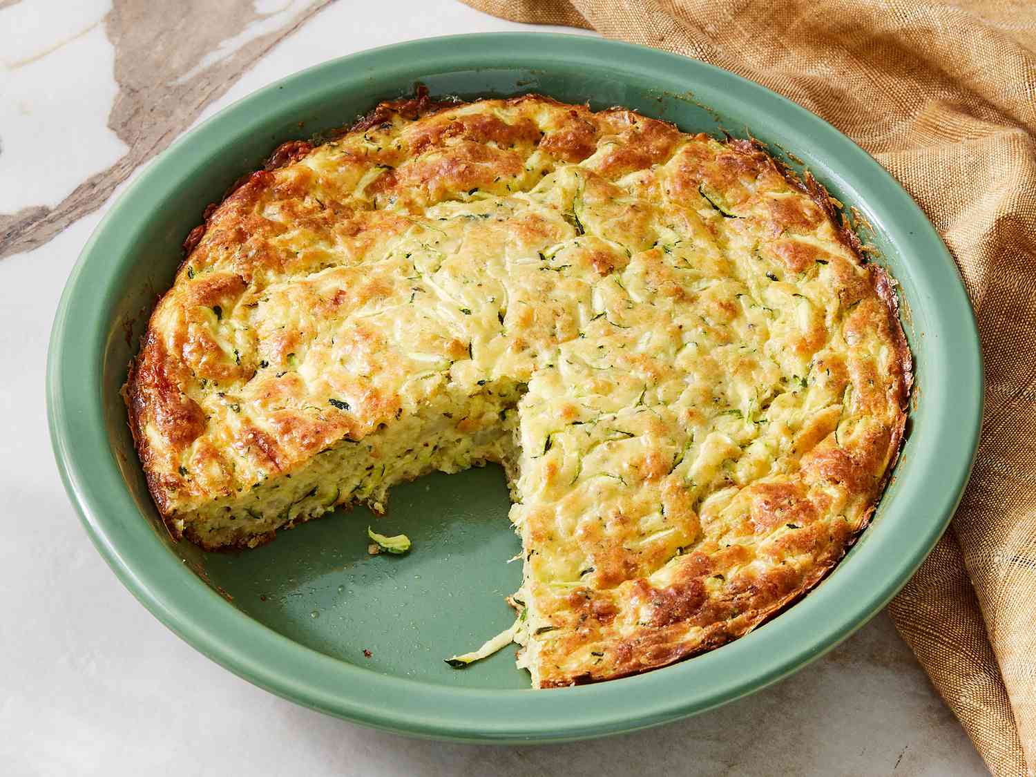 Crustless Zucchini Quiche