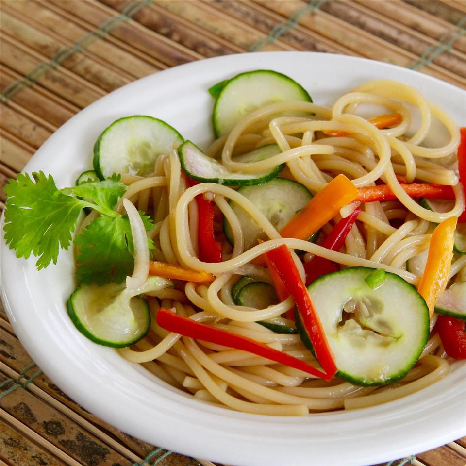 Cucumber Udon Noodle Salad