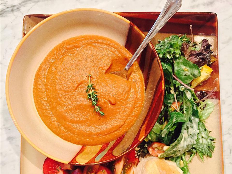 Curried Carrot and Cauliflower Soup