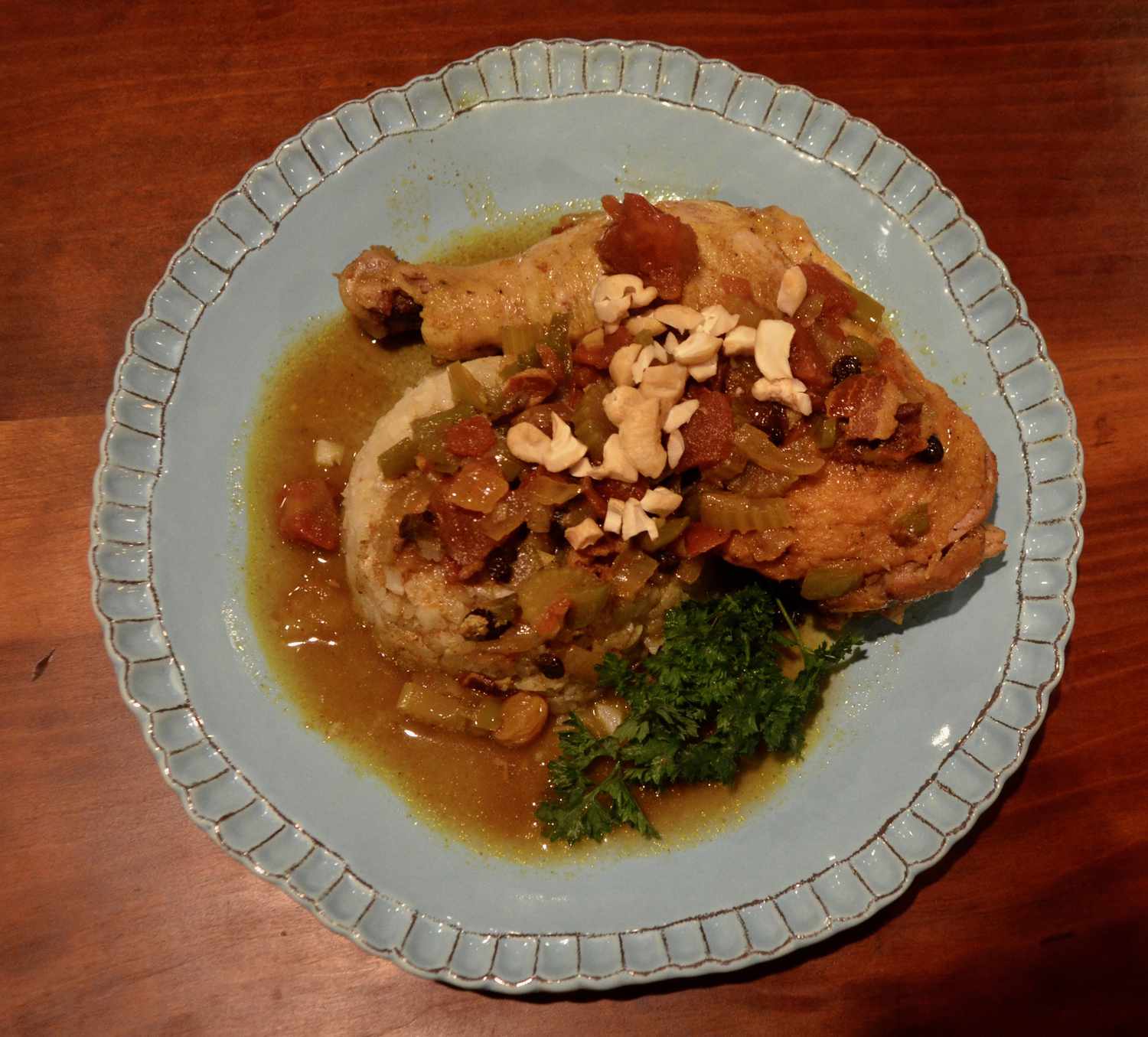 Curried Chicken with Rice