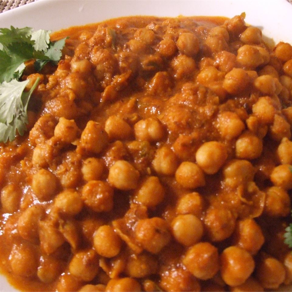 Curried Chickpeas