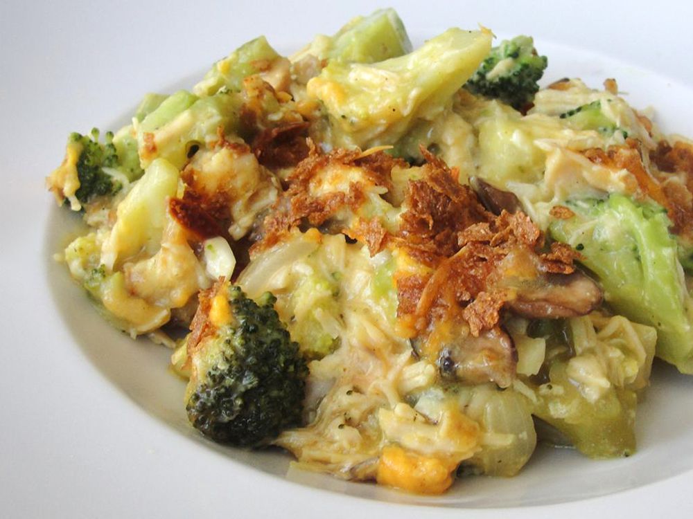Curry Chicken Broccoli Bake