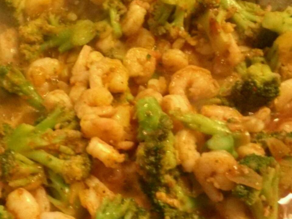 Curry Shrimp Stir-Fry