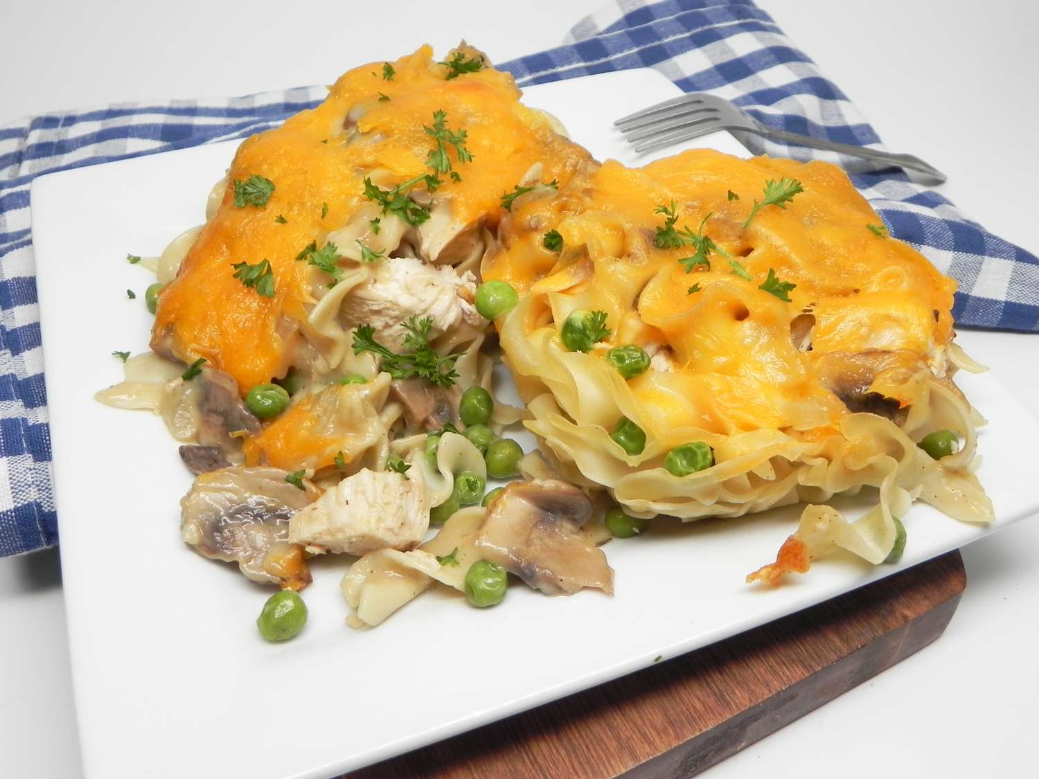 Curry Turkey Noodle Bake