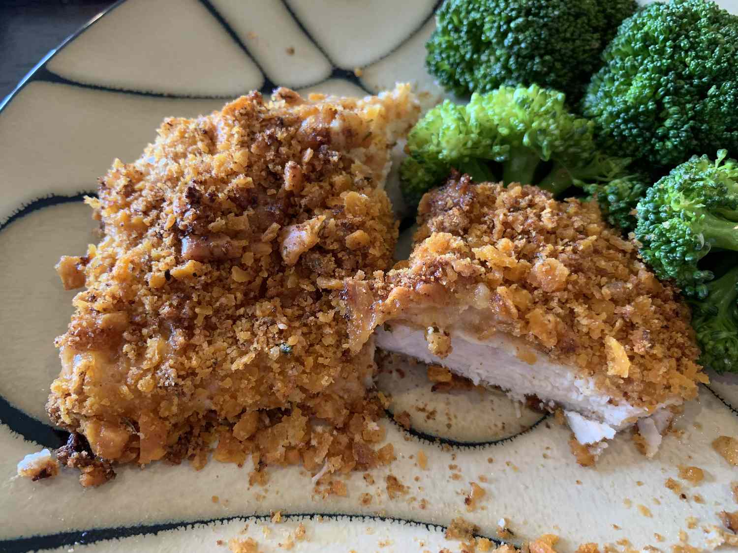 Delicious Crusted Chicken