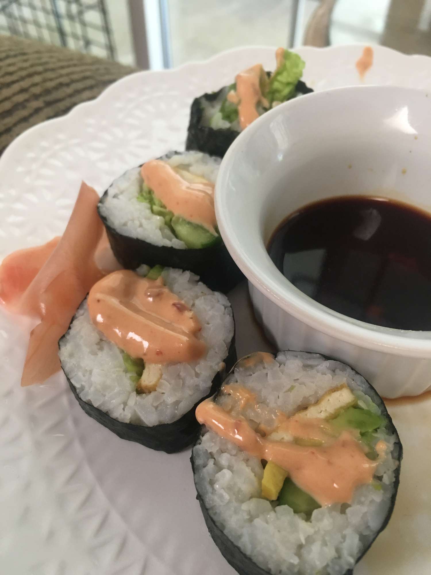 Delicious Vegan Sushi Rolls
