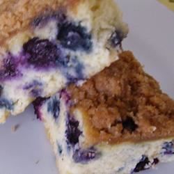Diabetic-Friendly Blueberry Coffee Cake