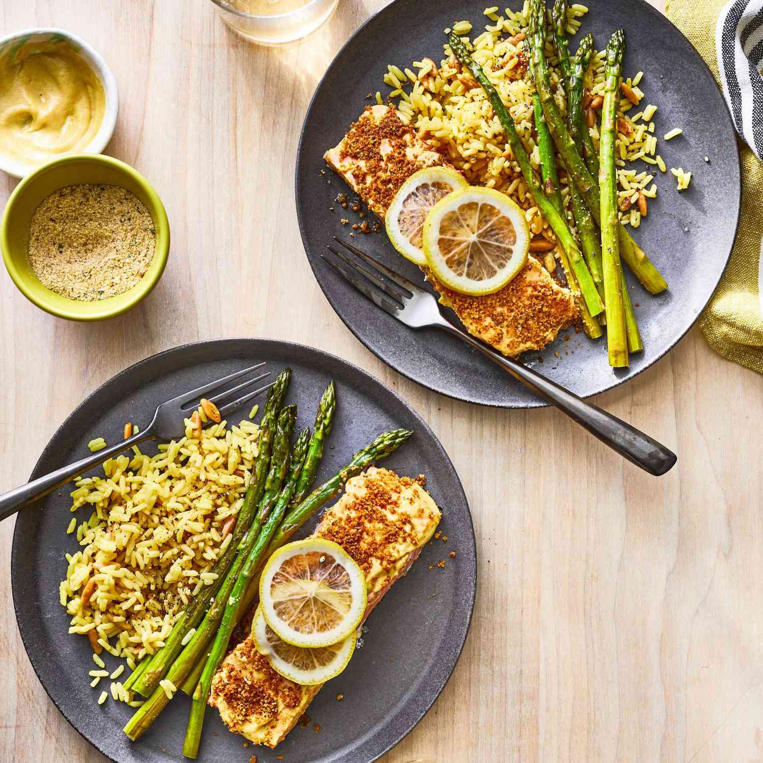 Dijon Baked Salmon Fillets