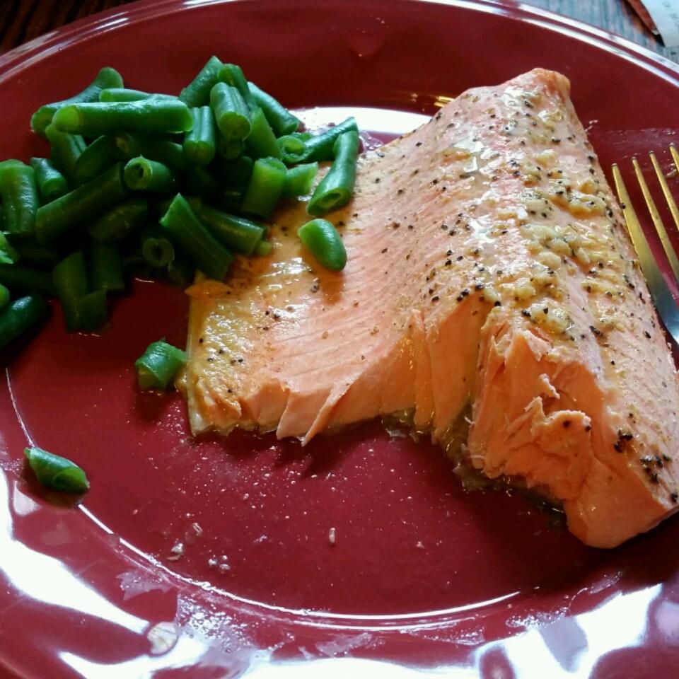 Dijon Baked Steelhead Trout