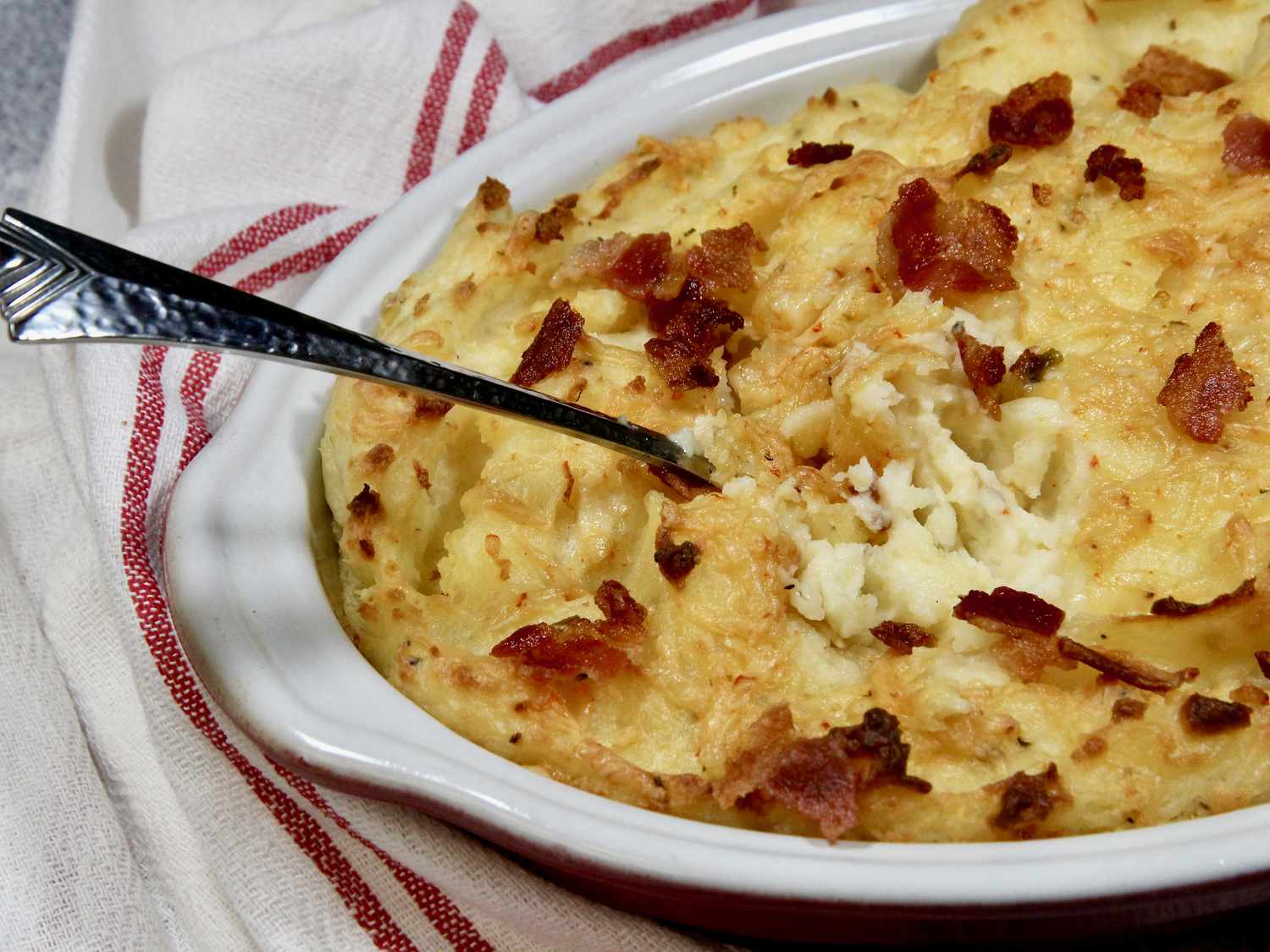 Double-Baked Mashed Potatoes