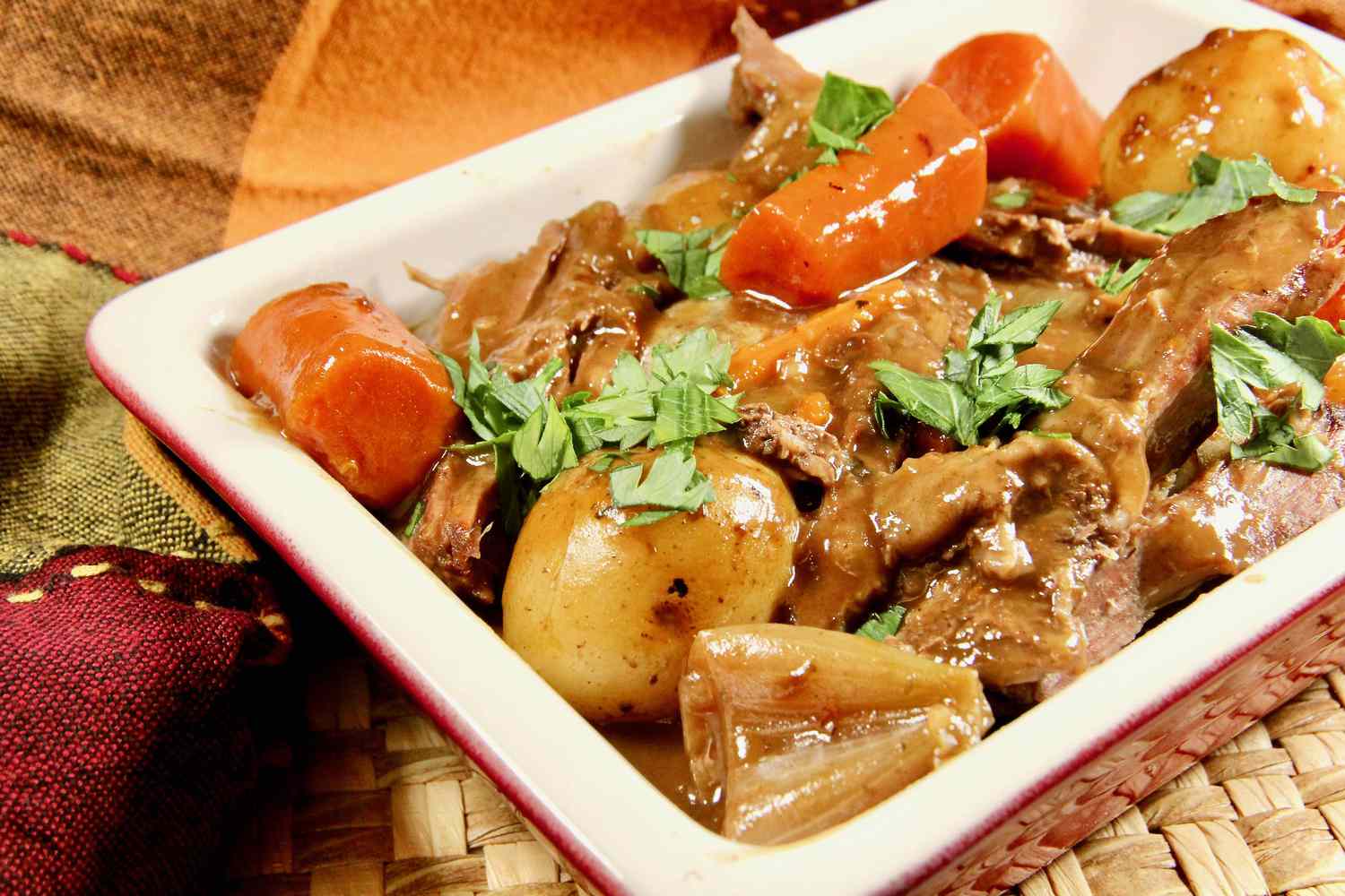 Dutch Oven Pot Roast with Vegetables