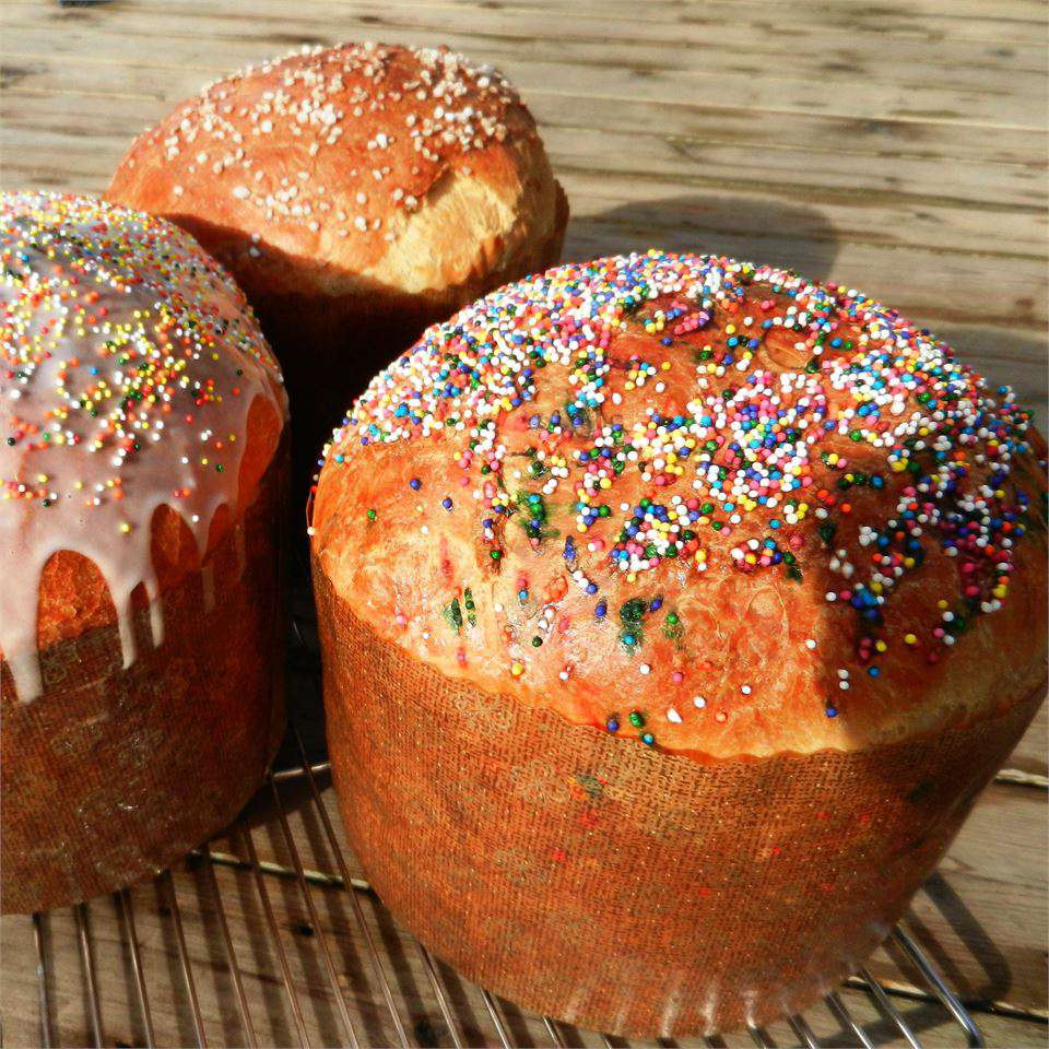Easter Paska Bread